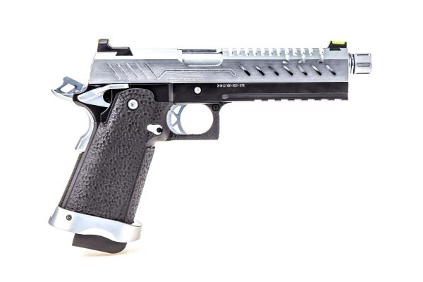 Réplique GBB gaz Hi-Capa 5.1 Noir / Chrome 1,0J – Image 4
