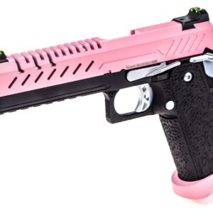 Réplique GBB gaz Hi-Capa 5.1 Noir / Rose 1,0J
