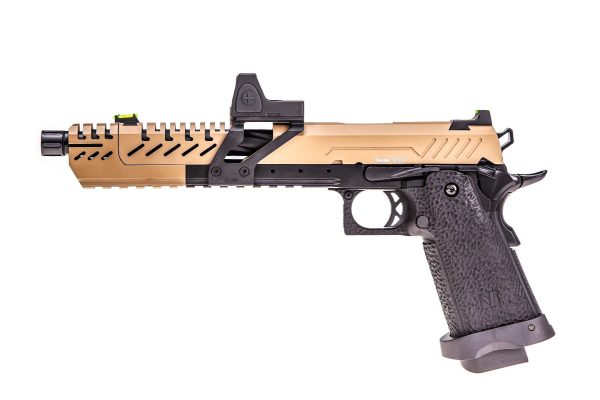 Réplique GBB gaz Hi-Capa TITAN 7 Noir / Tan 1,0J + point rouge BDS – Image 3