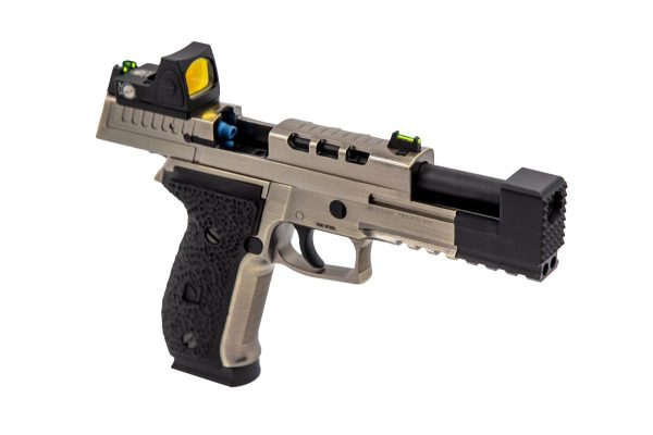 Réplique Vorsk GBB gaz VP26X Aluminium brossé 1,0J + point rouge BDS – Image 2