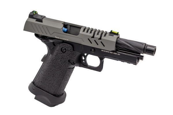 Réplique GBB gaz Vorsk Hi-Capa 3.8 PRO Noir / Grey 1,0J – Image 2