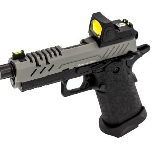 Réplique GBB gaz Vorsk Hi-Capa PRO + BDS Noir / Gris 1,0J