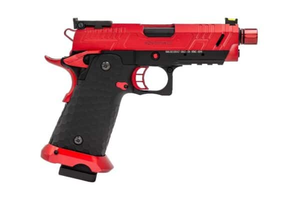Réplique GBB gaz Vorsk CS Hi-Capa Vengeance Compact Noir / Rouge 1,0J – Image 4