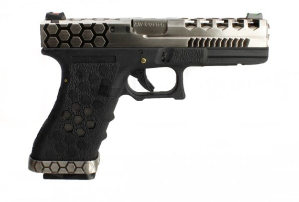 Réplique GBB VX0100 hex cut Noir/Silver – Image 3