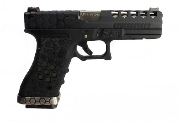 Réplique GBB VX0101 hex cut Full noir – Image 3