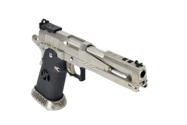 Réplique airsoft HX2201 IPSC split silver gaz GBB – Image 6