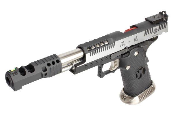 Réplique GBB HX2401 IPSC split silver . 38 supercomp - AW custom – Image 5