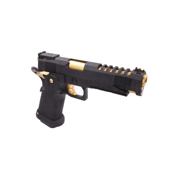 Réplique Hi-Capa 5.1 HX2701 full gaz GBB noir et or – Image 5