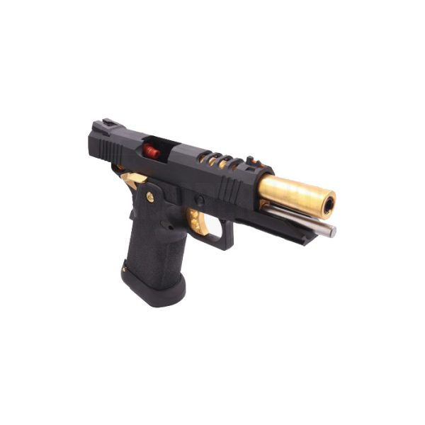 Réplique Hi-Capa 4.3 HX2711 full gaz GBB noir et or – Image 4