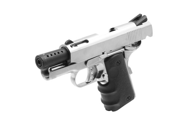 Réplique pistolet airsoft 1911 Mini silver gaz GBB – Image 3