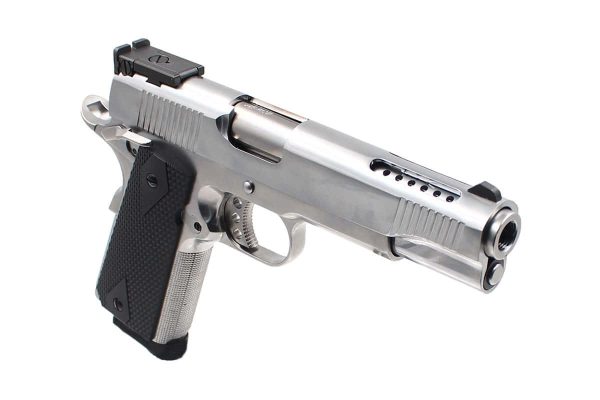 Réplique GBB 1911 NE1201 Chrome full metal gaz 1,0J – Image 6