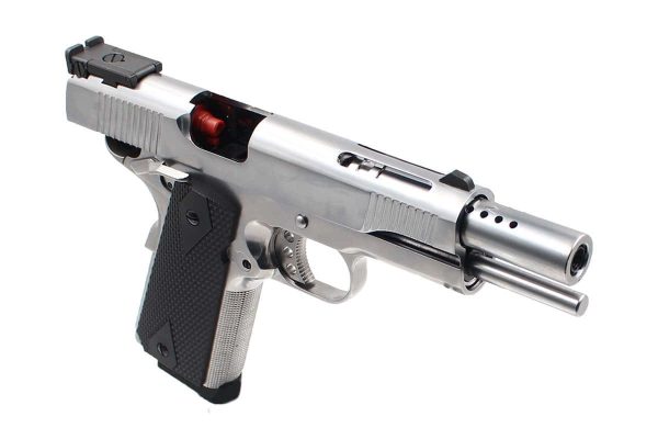 Réplique GBB 1911 NE1201 Chrome full metal gaz 1,0J – Image 5