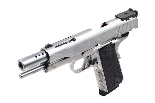 Réplique GBB 1911 NE1201 Chrome full metal gaz 1,0J – Image 3
