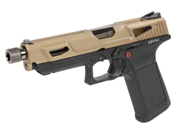 Réplique GBB pistolet GTP9 gaz 0,9J MS DST Gold – Image 2