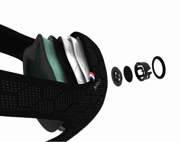 Masque de protection R-PUR Nano Light noir - FFP3 – Image 2