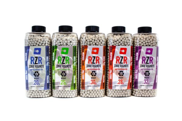 Billes Airsoft 6mm RZR 0.20g bouteille 3500 bbs – Image 3