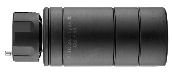 Silencieux SAI M80CQS50 cal 5.56 avec fixation QD pour cache flamme A2 – Image 3