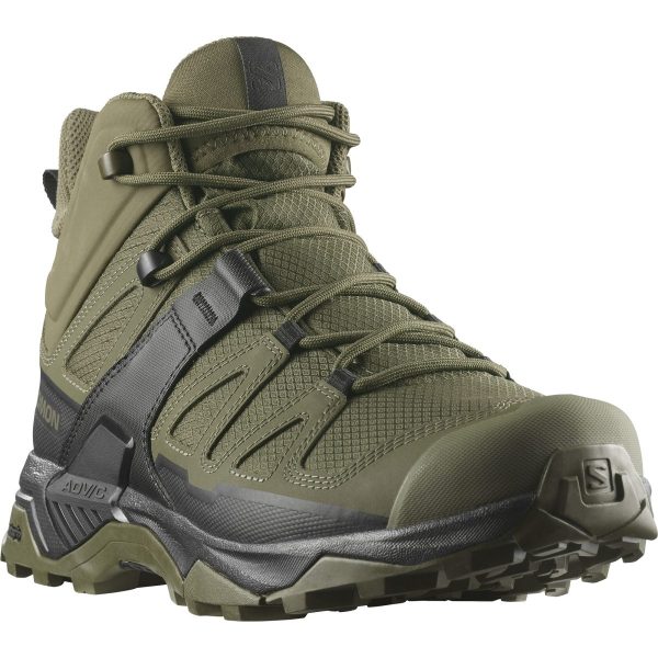 CHAUSSURE SALOMON X ULTRA FORCES MID - VERT – Image 2