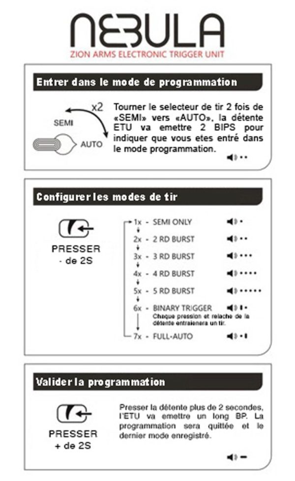 Réplique AEG HELLION GEN3 ETU 10' M-LOCK 1J Noir – Image 4