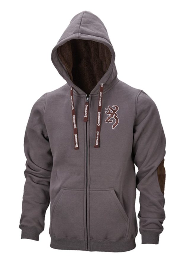 SWEATSHIRT BROWNING SNAPSHOT WARM GRIS CENDRÉ – Image 2