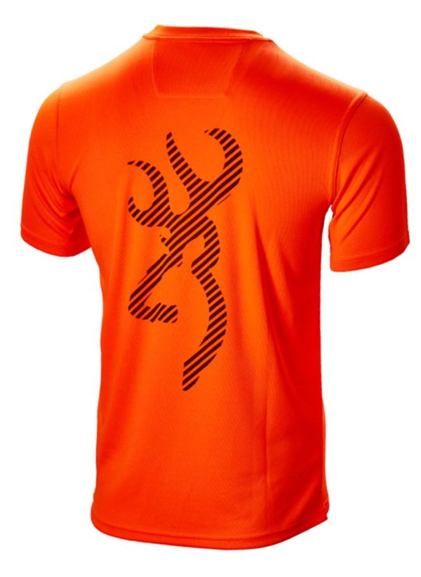 T-shirt Teamspirit Orange Blaze Browning – Image 2