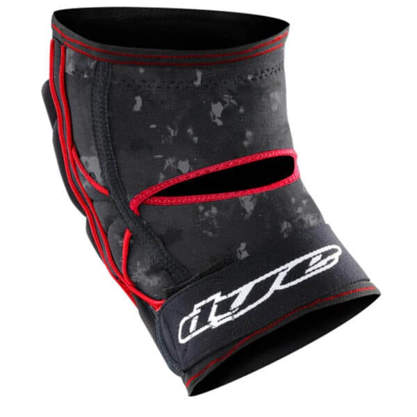 Genouillère paintball Dye Black/Rouge – Image 3