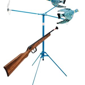 Tir aux pigeons 3 pieces a spirales, Fusil 1 coups