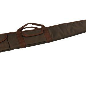 Etui Fusil toile Marron 2 Poches long 130 cm
