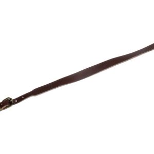 Bretelle plate croute larg 25 mm à boutons
