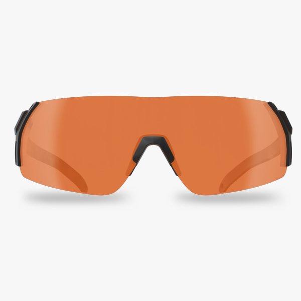 Lunettes Edge Tactical Urgent Fury Monture noire - Orange – Image 2