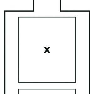 Cible gravolux M1 g0520 - 50x70 cm - carton - par 100
