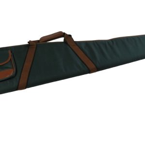 Etui Carabine toile verte bout renfort avec Poche long 135 cm