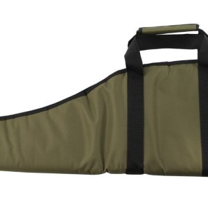 Etui pour Carabine chamba Januel avec Poche - 125 cm - Vert et Orange Camo
