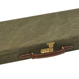 Mallette Fusil toile et cuir vachette intérieur feutrine dim 82X22.5x