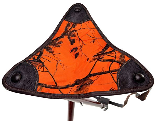 Trépied Arcy Januel 70cm - Orange Camo avec Bretelles et Pic – Image 5