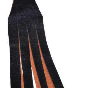 Porte oiseaux cuir vachette 8 brins