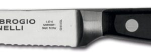 Couteau d'office denté 11cm gamme Chef Ambrogio Sanelli pour Januel