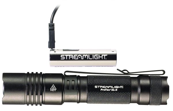 Lampe Streamlight protac 2L-X USB - avec piles Rechargeables - Sous Boite