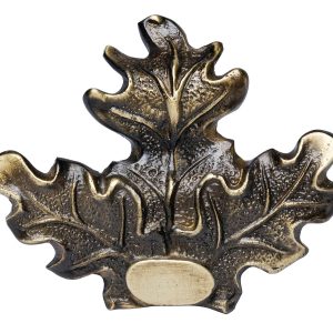 Feuille de chêne GM métal (à visser)