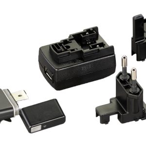 Lampe Streamlight clipmate USB + 220v - Noire LED blanche + LED Rouge