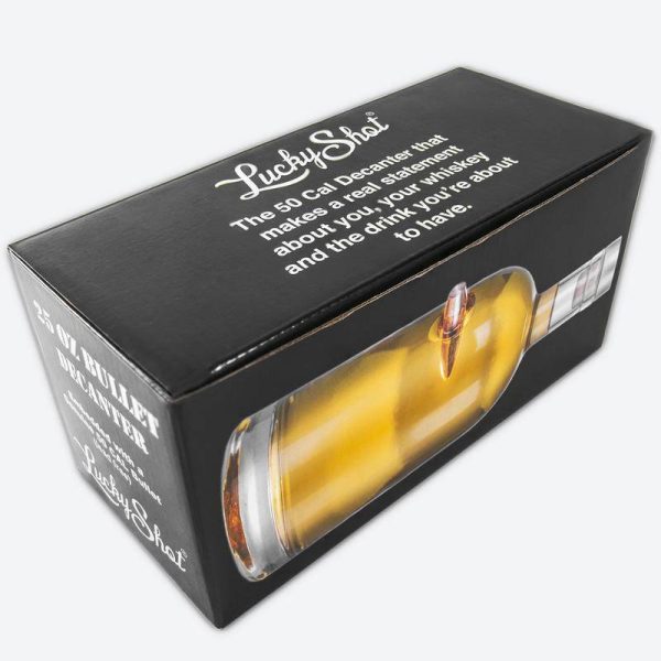 Décanteur à Whisky Lucky Shot avec ogive C/.50 BMG – Image 3