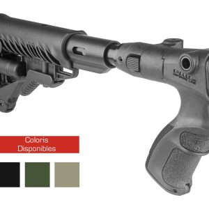 Crosse rétractable et pliante type M4 Fab Defense agRF 870 fk sb pour Remington 870 - Noire