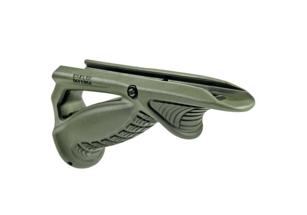 Poignée ergonomique inclinée Fab Defense PTK Verte