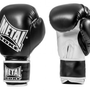 Gants entrainement Metal Boxe - Noir