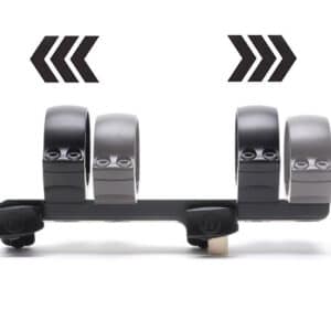 Montage Negele QuickLock système Blaser à collier diamètre 30 mm - BH 4 mm - Version longue + 20 mm
