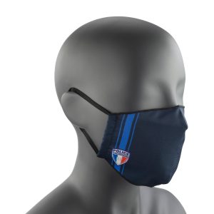 Masque barrière - 40 lavages - Logo pm - Lot de 10 - Taille L