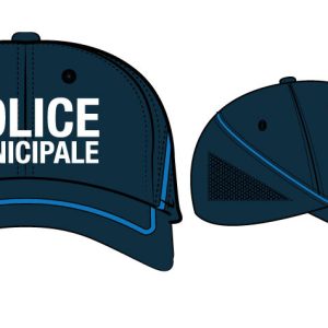 Casquette souple baseball liseré Gitane Police Municipale
