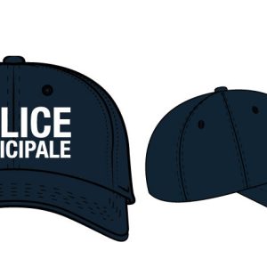 Casquette souple baseball Police Municipale