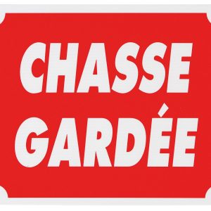 Chasse gardée dim 25 x 30 cm akylux