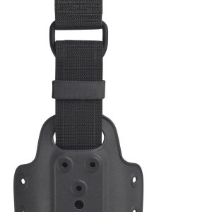 Plaque de cuisse articulée Safariland - Simple strap - Noir